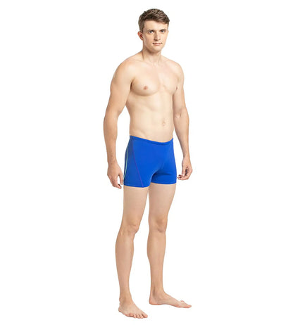 Men's Endurance+  Essential Splice Aquashort - Beautiful Blue & Green Glow_3