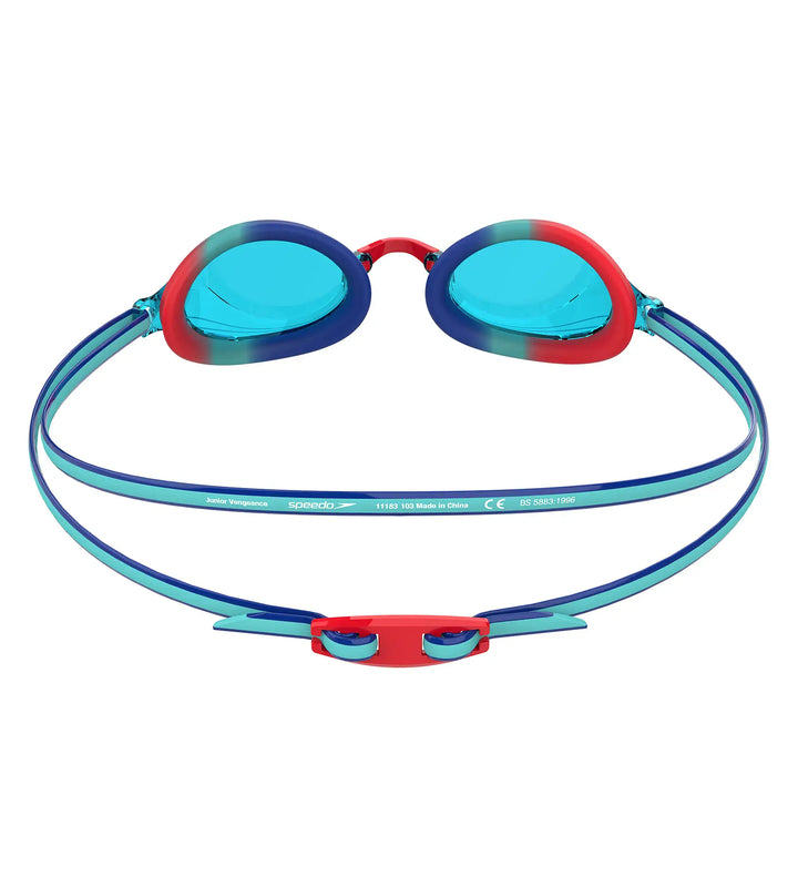 Unisex Junior Vengeance Tint-Lens Goggles - Blue & Red_2
