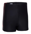 Boy's Endurance 10 Gala Logo Panel Aquashort - Black & Risk Red