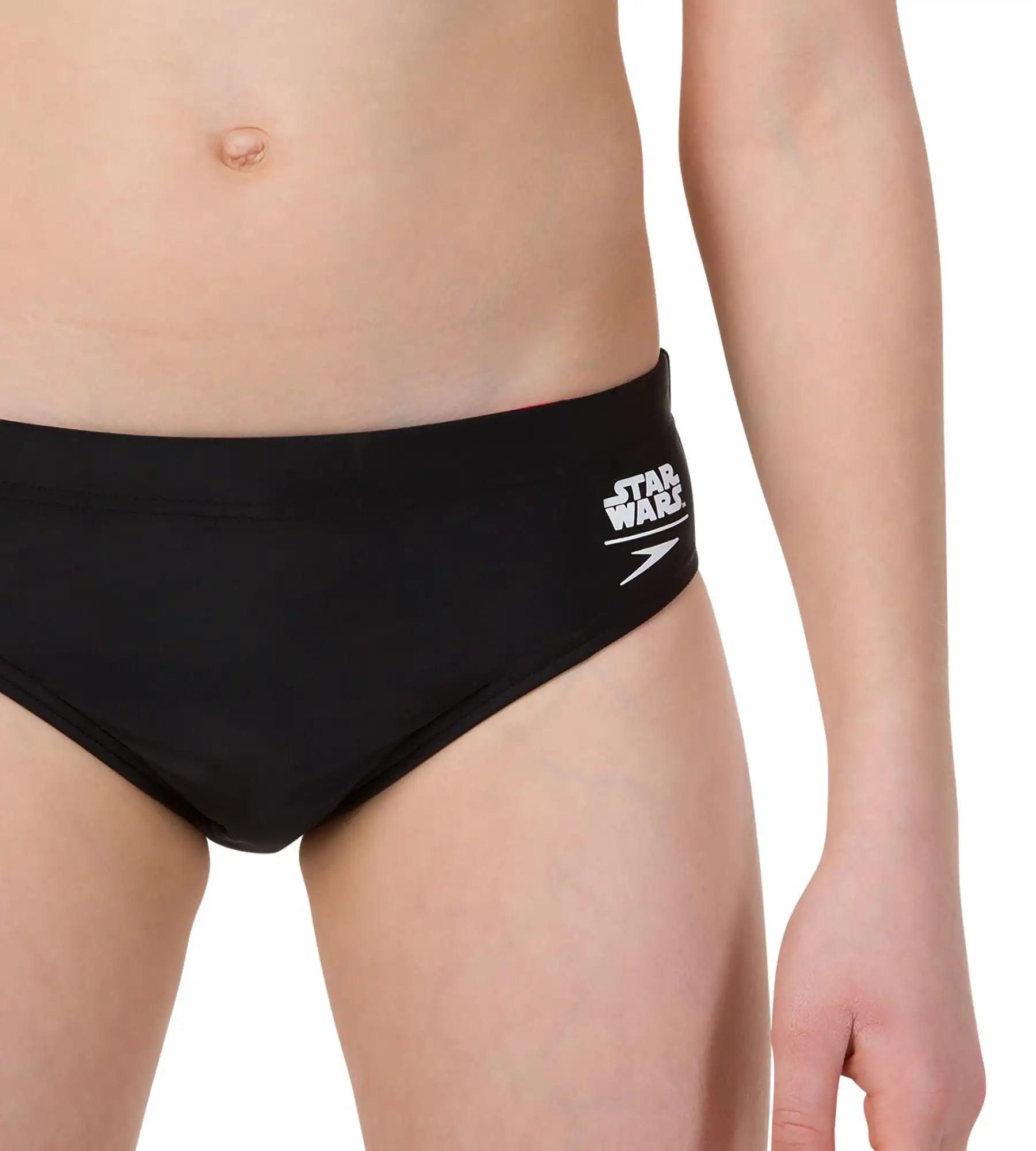 Boy's Star Wars Brief - Trooper Logo Black  &  White_6