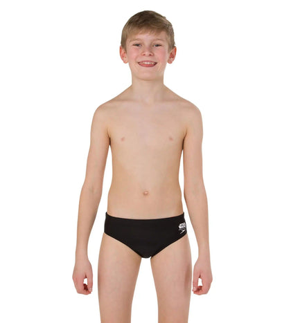 Boy's Star Wars Brief - Trooper Logo Black  &  White_5