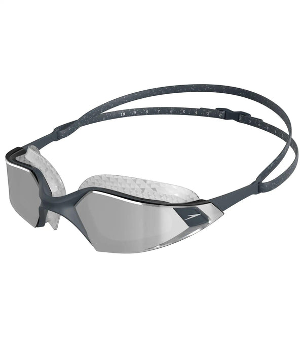 Unisex Adult Aquapulse Pro Mirror Lens Swim Goggles Grey Silver