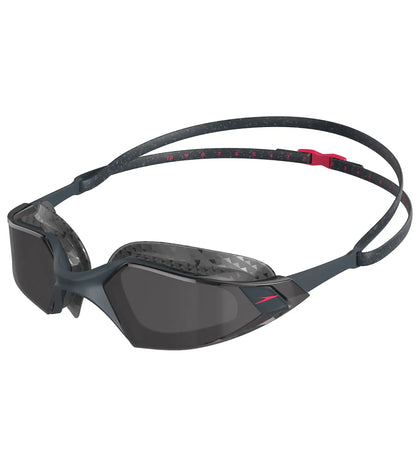 Unisex Adult Aquapulse Pro Smoke-Lens Swim Goggles - Grey & Smoke_1