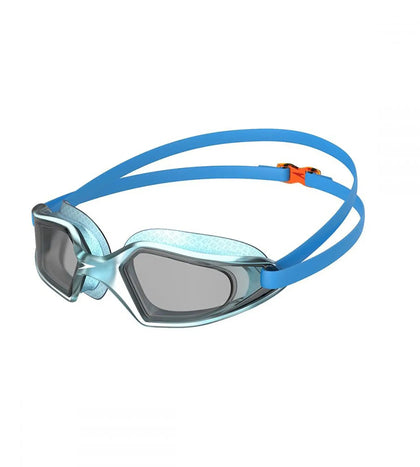 Unisex Junior Hydropulse Smoke-Lens Goggles - Blue & Smoke_1