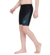 Boy's Endurance 10 Medley Logo Jammer - Black & Aquarium