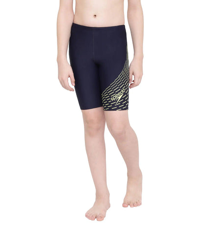 Boy's Endurance Medley Logo Jammer - True Navy  &  Spritz_6