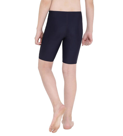 Boy's Endurance Medley Logo Jammer - True Navy  &  Spritz_4