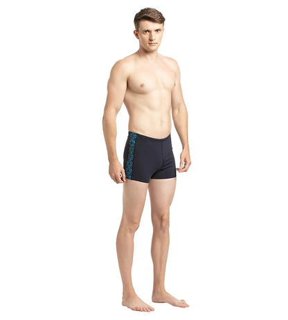 Men's Endurance+  Boomstar Splice Aquashort - True Navy & Pool_3