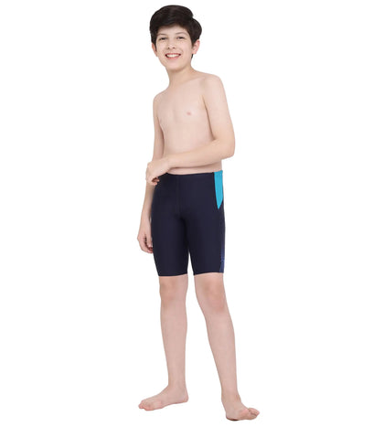 Boy's Endurance Dive Jammer - True Navy  &  Aquarium_5