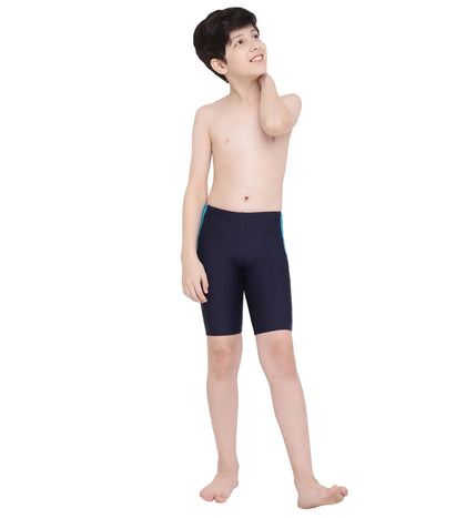 Boy's Endurance Dive Jammer - True Navy  &  Aquarium_6