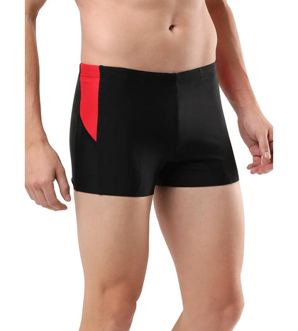 Men's Endurance Dive Aquashort - Black  &  Fed Red