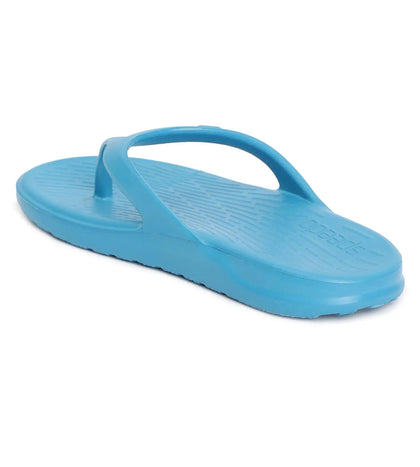 Unisex Junior's Single Colour Flip Flops - Bolt & White_4