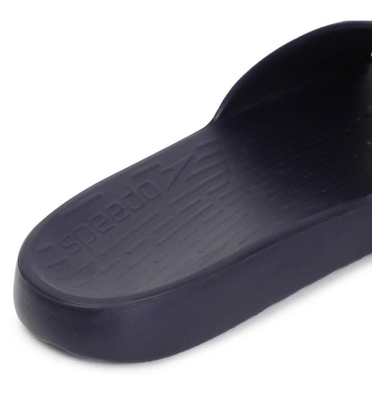 Men's Single Colour Slides - True Navy & Blue Flame_6