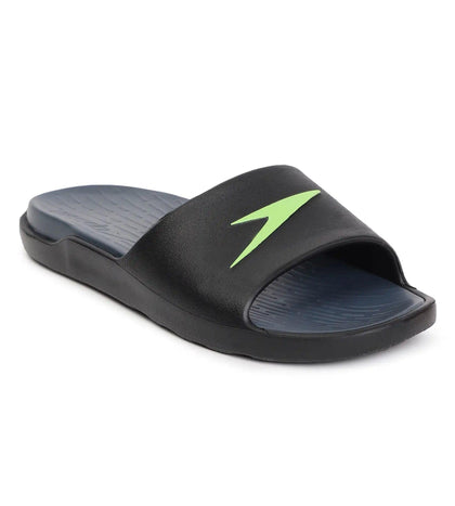 Men's Dual Colour Slides - USA Charcoal & Black_3