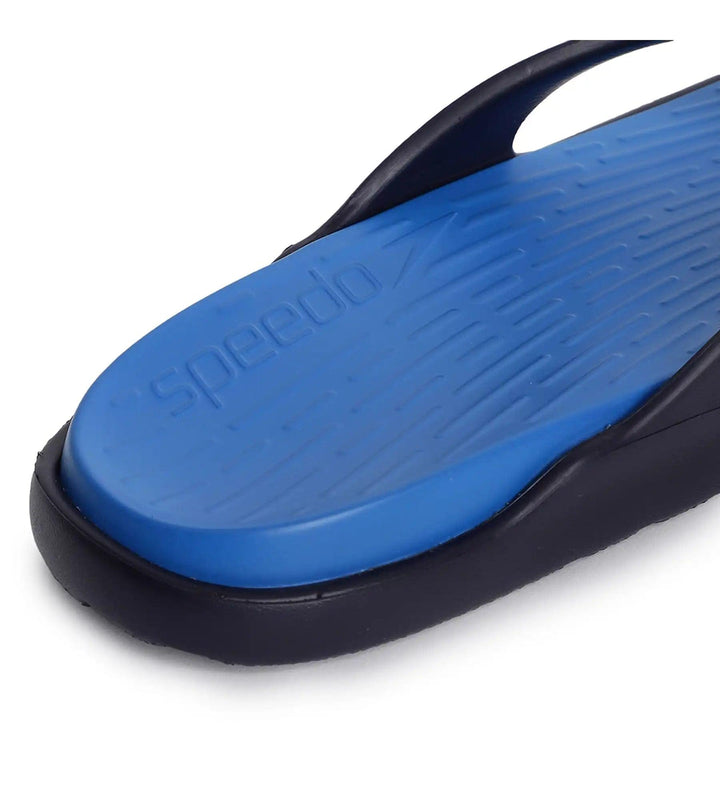 Men's Dual Colour Flip Flops -  Blue Flame & True Navy_6