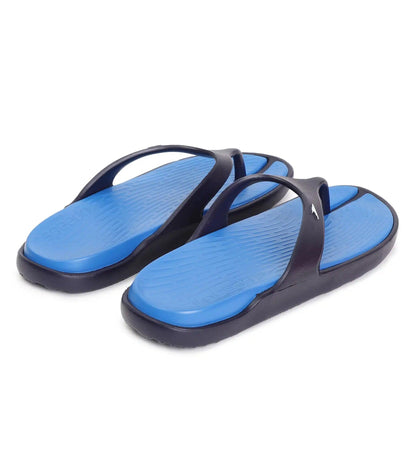 Men's Dual Colour Flip Flops -  Blue Flame & True Navy_8