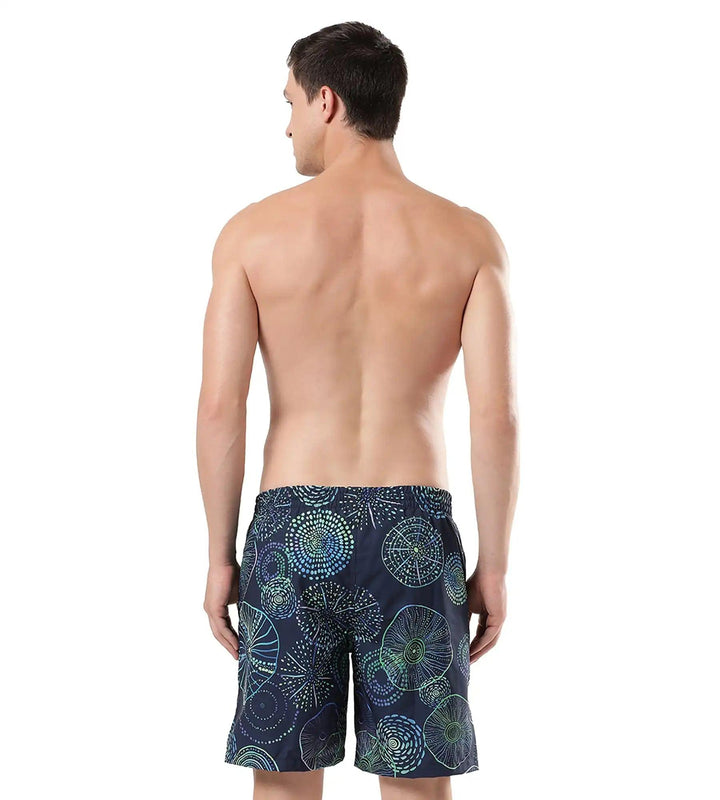 Men's Essential Redondo Allover Watershorts - True Navy  &  Aquarium_4